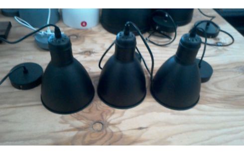 HANGLAMP 1 METAAL ZWART