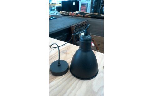 HANGLAMP 1 METAAL ZWART