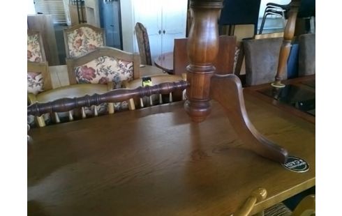 TABLE OVALE AVEC 1 ALLONGE