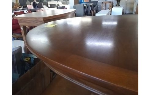 TABLE OVALE AVEC 1 ALLONGE
