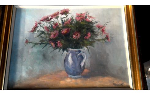 GEMÃLDE, , HEIZKÖRPER BLUME GEWIDMET