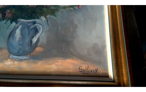 GEMÃLDE, , HEIZKÖRPER BLUME GEWIDMET