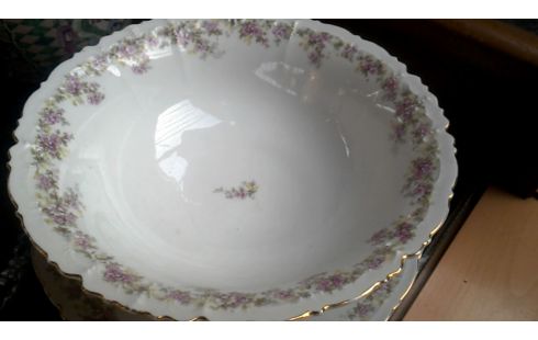 SCHÜSSEL MET, , TELLER ROSA BLUME