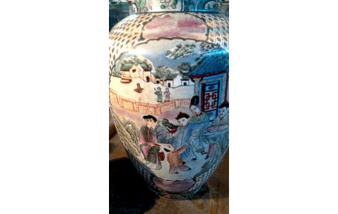 DECKELVASE CHINESISCH