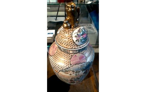 DECKELVASE CHINESISCH