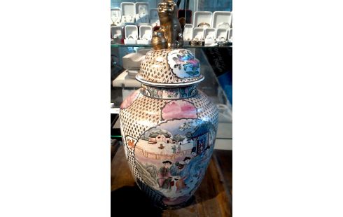 DECKELVASE CHINESISCH