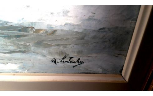 SCHILDERIJ KAPEL WINTER GET LENTACKER