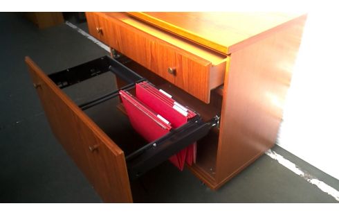 LADEKAST 2 LADEN HOUT LOOK