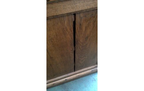 BUREAU EIK 1 DEUR 4 LADEN OUD