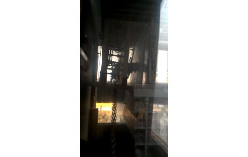 KLOK STAAND ANTIEK EIK