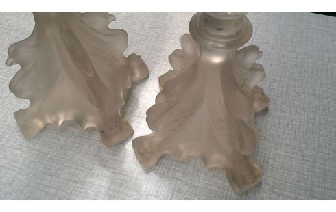 KANDELAAR GLAS LOT VAN