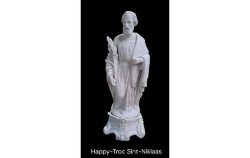 STATUE BLANCHE PORCELAINE