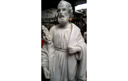 STATUE BLANCHE PORCELAINE