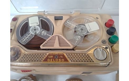 BANDRECORDER VINTAGE , ITALIAANS , DECO