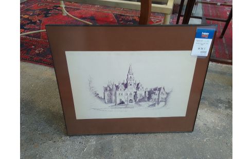 DESSIN A LA PLUME LOUIS HACHE