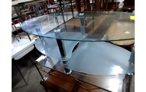 TABLE BASSE Pltx verres