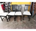 LOT DE 4 CHAISES IKEA