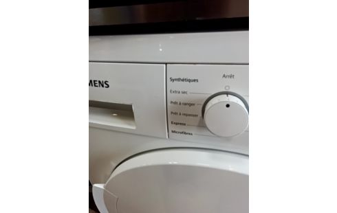 SECHE LINGE HUBLOT A CONDENSATION SIEMENS 8KG