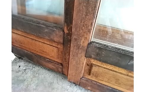 PORTE FENETRE BOIS 2 CLE