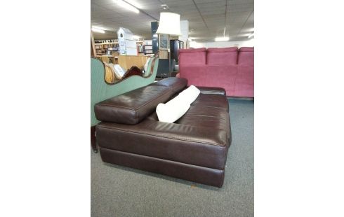 CANAPE ROCHE ET BOBOIS CUIR 3 PLACES