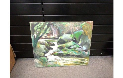 PEINTURE A L'HUILE LE GOFF