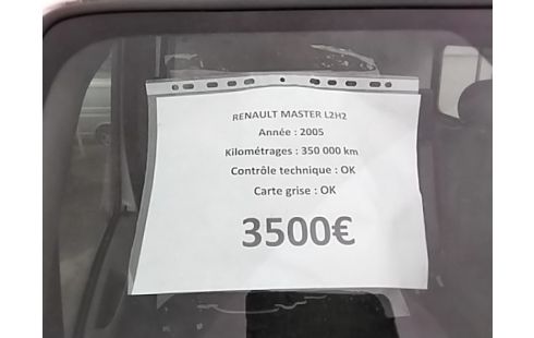 CAMION MASTER 2005 / 350.000 KMS