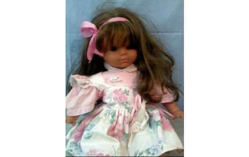 PUPPE MÄDCHEN <ZAPF CREATION> BRAUNHAARIG