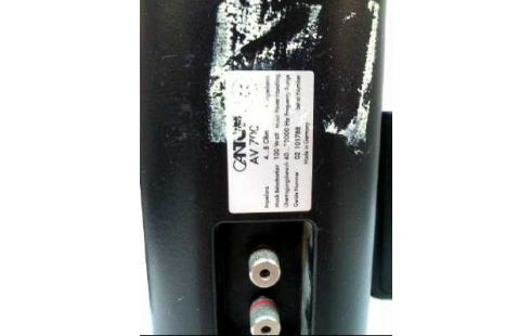 LAUTSPRECHER <CANTON> 3ER SET PLUS X & AV700