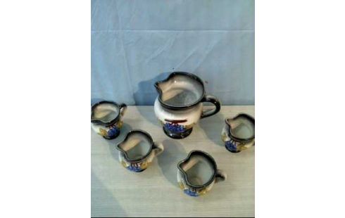 WEINKERAM.-SET 5-TLG. <WEINTRAUBEN>