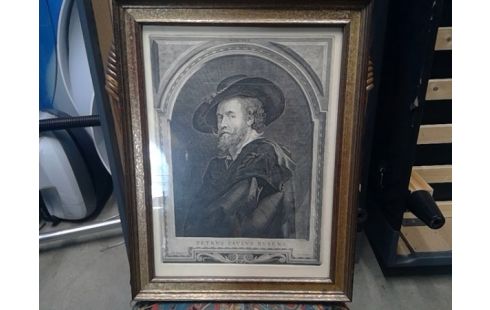 GRAVURE KOPER GRAVURE RUBENS DOOR P. PONTIUS