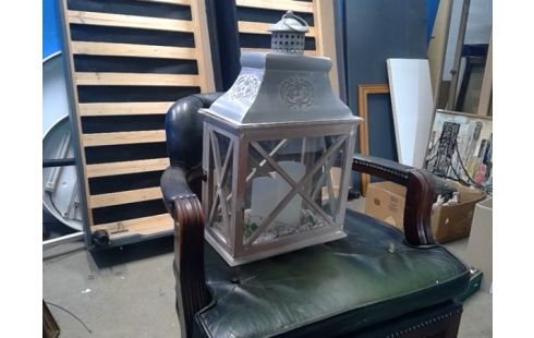 KAARSLANTAARN WINDLICHT MET 2 KAARSEN