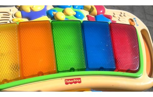 SCHOMMEL FISHER PRICE PVC GEEL BLAUW