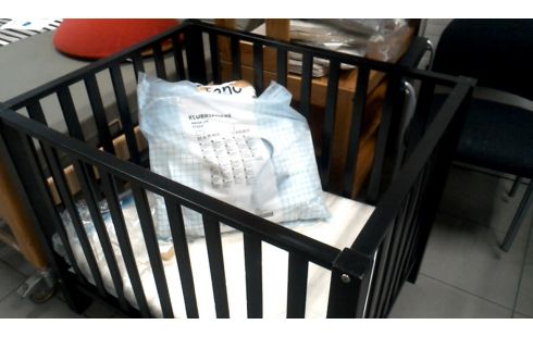 LIT ENFANT NOIR, , BOIS