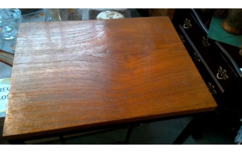 PIED DE STAL VINTAGE HOOG METAAL