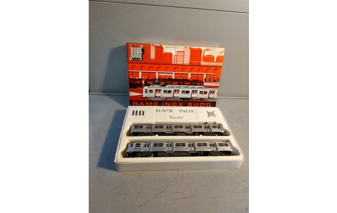 TRAIN JOUEF RAME INOX BUDD