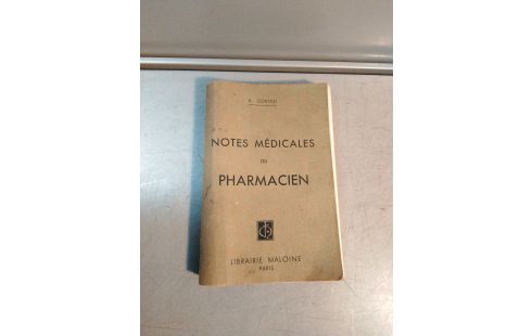 LIVRE PHARMACIE