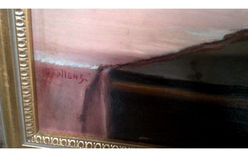 SCHILDERIJ PANEEL GELE