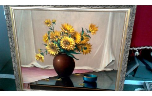 SCHILDERIJ PANEEL GELE