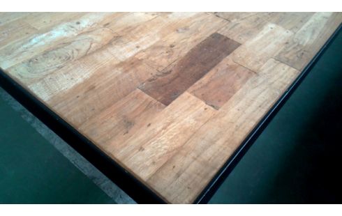 MESA DE COMEDOR, , CENTRAL, , MADERA ACERO