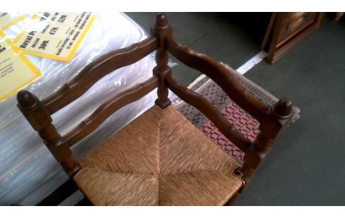 STUHL EICHE STROHGEFÜLLTE SITZFLÄCHE