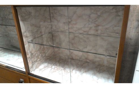 ANRICHTE. IM VINTAGE-STIL 4 SCHUBLADEN 1 TÜR MET EIS