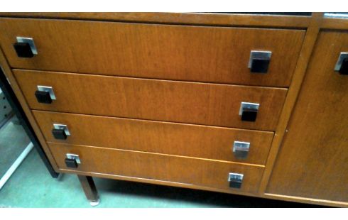 ANRICHTE. IM VINTAGE-STIL 4 SCHUBLADEN 1 TÜR MET EIS