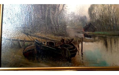 GEMÃLDE, , HEIZKÖRPER, , BOOT 1 ÜBER