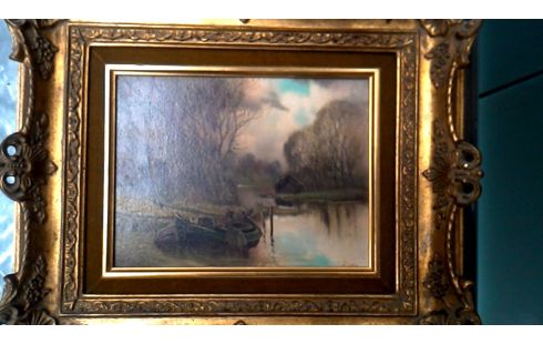 GEMÃLDE, , HEIZKÖRPER, , BOOT 1 ÜBER