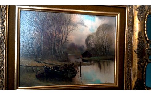 GEMÃLDE, , HEIZKÖRPER, , BOOT 1 ÜBER