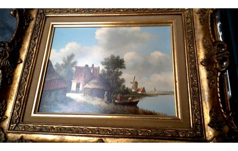 GEMÃLDE, , HEIZKÖRPER, , BOOT 1