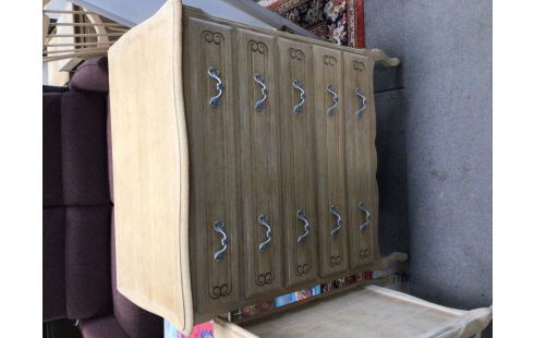 COMMODE STYLE LOUIS XV 5 TIROIRS AEROGOMME