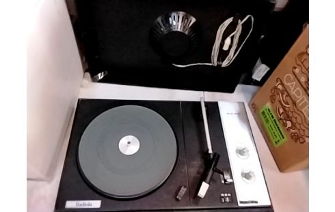 TOURNE DISQUE RADIOLA CLE