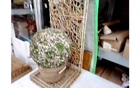 SUPPORT OSIER AVEC POT