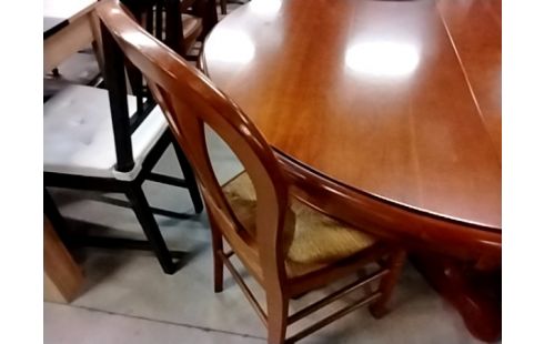 4 CHAISES PAILLEES STYLE LP